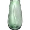imageCreative CoOp Glass Organic Shaped Marbled Vase Green