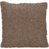imageCreative CoOp Grey HandWoven Fabric IndoorOutdoor Pillow with Checkered Pattern Brown and Tan Square