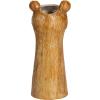 imageCreative CoOp HandPainted Decorative Stoneware Fox Vase OrangeBear