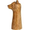 imageCreative CoOp HandPainted Decorative Stoneware Fox Vase OrangeBear
