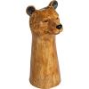 imageCreative CoOp HandPainted Decorative Stoneware Fox Vase OrangeBear