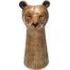 imageCreative CoOp HandPainted Decorative Stoneware Fox Vase OrangeBear