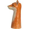 imageCreative CoOp HandPainted Decorative Stoneware Fox Vase OrangeFox