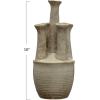imageCreative CoOp Handmade Stoneware Vase with 5 Openings Reactive Glaze1L x 4W x 10H