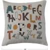 imageCreative CoOp Kids Cotton Alphabet Print Throw Multicolor Pillow Multi