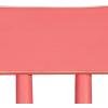 imageCreative CoOp Rubberwood Dining Chair with Slatted Back Pink Set of 2