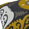 imageCreative CoOp Wool Blend Embroidered Lumbar Pillow Multicolored
