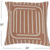 imageCreative CoOp Woven Cotton Reversible Pillow with Lines