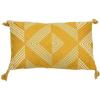 imageCreative CoOp Cotton Embroidered Lumbar Tassels Pillow 20quot L x 12quot W x 2quot H Multicolor