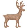 imageCreative CoOp Decorative Confetti Coated Standing Deer Pink