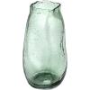 imageCreative CoOp Glass Organic Shaped Marbled Vase Green