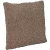 imageCreative CoOp Grey HandWoven Fabric IndoorOutdoor Pillow with Checkered Pattern Brown and Tan Square
