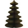 imageCreative CoOp Paper Folding Honeycomb Tree with Gold Glitter Green