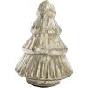 imageCreative CoOp Round Embossed Mercury Glass Tree Silver