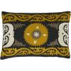 imageCreative CoOp Wool Blend Embroidered Lumbar Pillow Multicolored