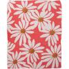 imageCreative CoOp Beautiful Cotton Knit Baby Blanket with Flower Prints Multicolor