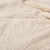 imageCreative CoOp Cotton Blend Boucl Fringe Cream Color Throw