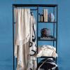 imageCreative CoOp Cotton Blend Boucl Fringe Cream Color Throw