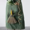 imageCreative CoOp Cotton Canvas Cross Back Pockets ampamp Rivets Green Apron Medium