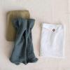 imageCreative CoOp Cotton Double Cloth Set of 2 in Bag Teal and Olive Green Tea Towels 28quot L x 18quot W x 0quot H Multicolor