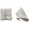 imageCreative CoOp Cotton Double Cloth Square Dish Cloths White Set of 4