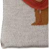 imageCreative CoOp Cotton Knit Baby Blanket with Lion Prints Multicolor