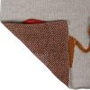 imageCreative CoOp Cotton Knit Baby Blanket with Lion Prints Multicolor