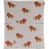 imageCreative CoOp Cotton Knit Baby Blanket with Lion Prints Multicolor