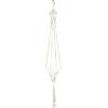 imageCreative CoOp Cotton Macrame Plant Hanger Natural
