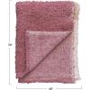 imageCreative CoOp Handwoven Cotton Tufted Throw Blanket with Stripes Multicolor