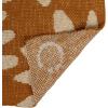 imageCreative CoOp Large Cotton Knit Baby Blanket with Flower Prints Multicolor