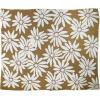 imageCreative CoOp Large Cotton Knit Baby Blanket with Flower Prints Multicolor