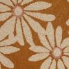 imageCreative CoOp Large Cotton Knit Baby Blanket with Flower Prints Multicolor