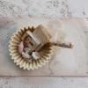 imageCreative CoOp Resin Fluted Bowl Beige