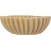 imageCreative CoOp Resin Fluted Bowl Beige