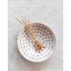 imageCreative CoOp Round Decorative Resin and Capiz Bowl White and Natural