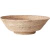 imageCreative CoOp Round HandWoven Rattan Footed Bowl Natural