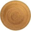 imageCreative CoOp Round HandWoven Rattan Footed Bowl Natural