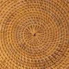 imageCreative CoOp Round HandWoven Rattan Footed Bowl Natural