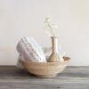 imageCreative CoOp Round HandWoven Rattan Footed Bowl Natural