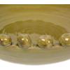 imageCreative CoOp Round Hobnail Terracotta Decorative Bowl Green