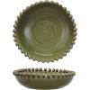 imageCreative CoOp Round Hobnail Terracotta Decorative Bowl Green