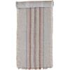 imageCreative CoOp Striped Linen and Cotton Table Runner with Fringe Multicolor