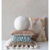 imageCreative CoOp Woven Cotton Blend Jacquard Lumbar Pillow 24quot L x 16quot W x 2quot H Multicolor