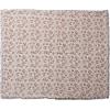 imageCreative CoOp Woven Cotton and Sherpa Throw Blanket Natural Tan and Rose