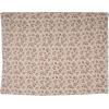 imageCreative CoOp Woven Cotton and Sherpa Throw Blanket Natural Tan and Rose