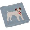 imageCreative CoOp Cotton Knit Baby Blanket with Dog Prints Multicolor