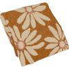 imageCreative CoOp Large Cotton Knit Baby Blanket with Flower Prints Multicolor