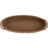 imageDecorative Oval Woven Seagrass Tray with Handles