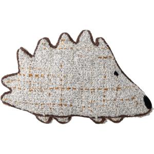 imageCreative CoOp Embroidered Hedgehog Shaped Acrylic Boucle Pillow Grey